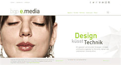Desktop Screenshot of bgp-emedia.de